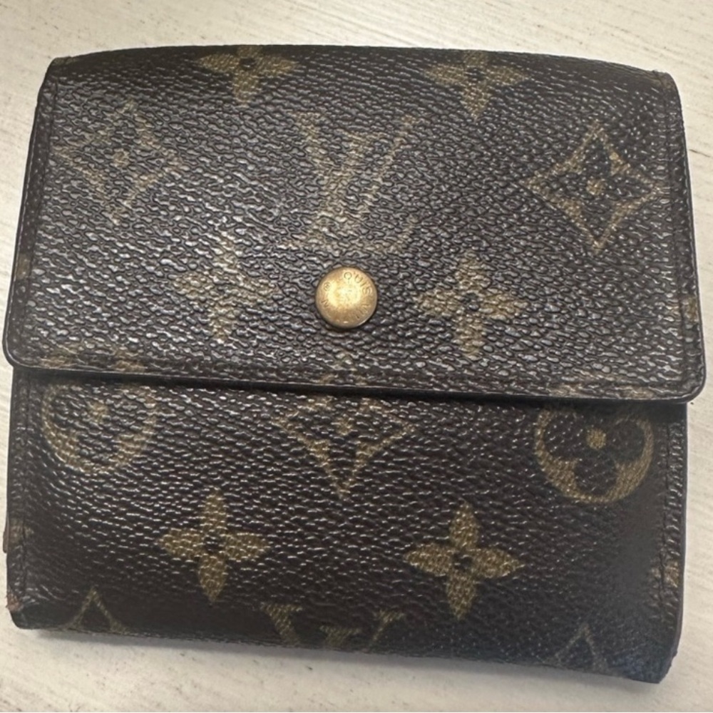 Louis Vuitton Tan Textured Leather Accessory